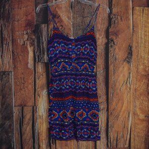 JSTFY Women's Jr's Sz M Aztec Sundress Dress - EXCELLENT CONDITION